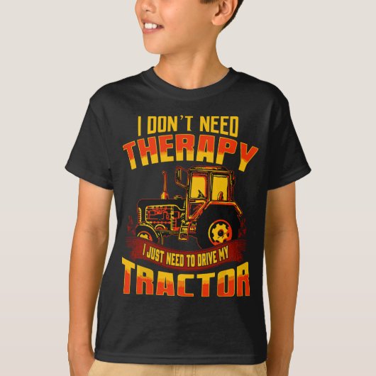 Bauer Traktor Landwirtschaft Funny Quotes Spaß Far T-Shirt (Vorderseite)