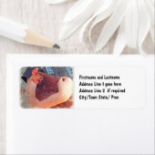 Bauer umarmt Hühnerpinsel (Insitu)