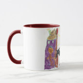 Bauer und sein Hund Tasse (Links)