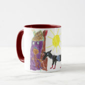 Bauer und sein Hund Tasse (Vorderseite Links)
