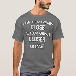 Bauer unterstützen Ihren Bauer beim Essen von loka T-Shirt