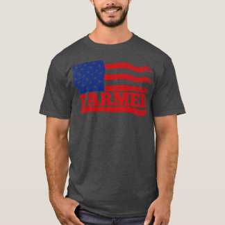 Bauer USA - Amerikanische Flagge T-Shirt