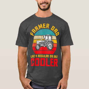 Bauer Vater Aber Cooler Funny Farm Vater Männer T-Shirt