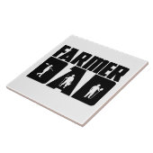 Bauer Vater - Bewirtschaftungstag des Vaters Fliese (Seite)