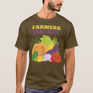 Bauer vermarkten alle Bio Gemüse für Ve T-Shirt