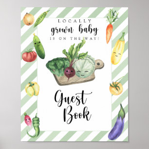 Bauer vermarkten Babydusche - Gästebuch