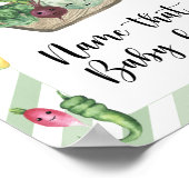 Bauer vermarkten Babydusche - nennen Sie das Babyn Poster (Ecke)