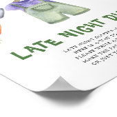 Bauer vermarkten Babydusche - Spätspätspülung Poster (Ecke)