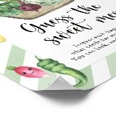 Bauer vermarkten Babydusche - süßes Chaos Poster (Ecke)