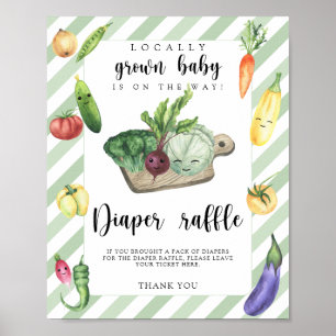 Bauer vermarkten Babydusche - Windelraffinerie Poster