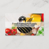 Bauer vermarkten Business Card Visitenkarte (Vorderseite)