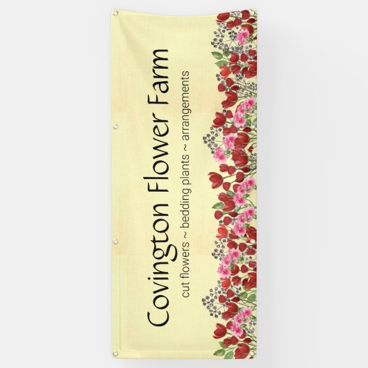 Bauer vermarkten Farmbanner für kundenspezifische Banner (Vertikal)