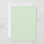 Bauer vermarkten Green Baby Dusche Dankeskarte (Rückseite)