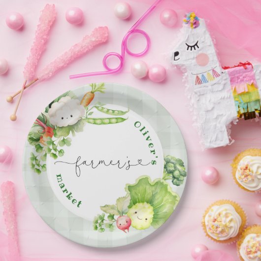 Bauer vermarkten Kindergeburtstag Party Pappteller (Party)