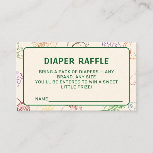 Bauer vermarkten landesweit gewachsene Windeln Begleitkarte (Vorderseite)