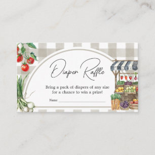 Bauer vermarkten landesweit gewachsene Windeln Begleitkarte