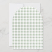 Bauer vermarkten lokale Boho Babydusche Einladung (Rückseite)