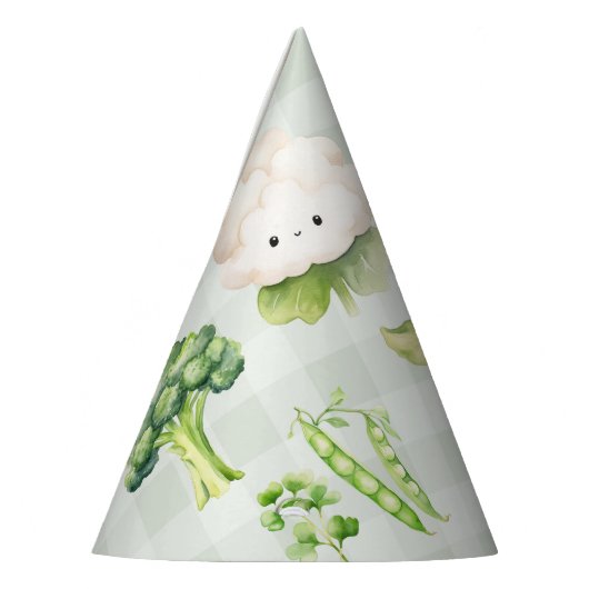 Bauer vermarkten niedliches Gemüse Geburtstag Partyhütchen (Links)