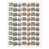 Bauer vermarkten Obst und Gemüse Tischdecke (Vorderseite)