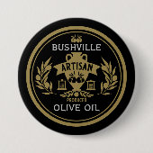 Bauer vermarkten Olivenöl Button (Vorderseite)