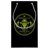 Bauer vermarkten Olivenöl Kleine Geschenktüte (Rückseite)
