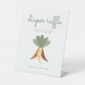 Bauer vermarkten vor Ort angebautes Windeln-Raffel Sockelschild (Vorderseite)