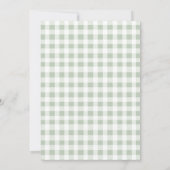 Bauer vermarkten vor Ort gebaute Kinderdusche Einladung (Rückseite)