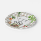 Bauer vermarkten vor Ort gebaute Kinderdusche Pappteller (Schrägansicht)