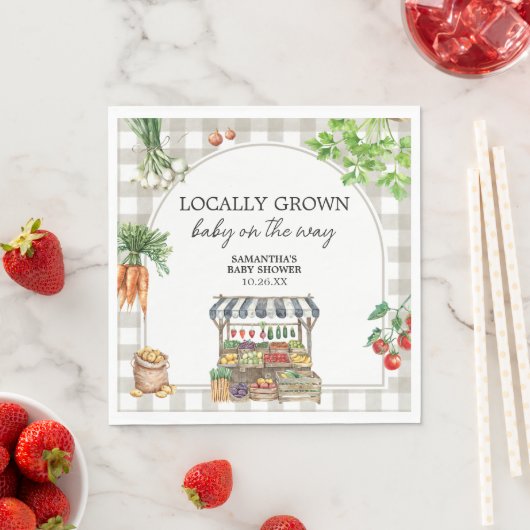 Bauer vermarkten vor Ort gebaute Kinderdusche Serviette (Beispiel)