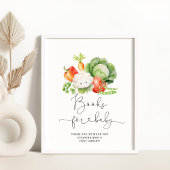 Bauer vermarkten vor Ort gezüchtete Bücher Poster