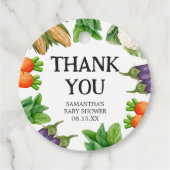 Bauer vermarkten vor Ort gezüchtete Kinderdusche Geschenkanhänger (Vorderseite)