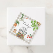 Bauer vermarkten vor Ort gezüchteten Baby-Duschpla Geschenkanhänger (Beispiel)