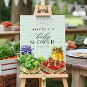 Bauer vermarkten vor Ort gezüchtetes Baby-Duschzei Poster