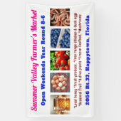 Bauer vermarkten Werbebanner für kundenspezifische Banner (Vertikal)