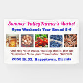 Bauer vermarkten Werbebanner für kundenspezifische Banner (Horizontal)