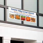 Bauer vermarkten Werbebanner für kundenspezifische Banner (Äußeres Gebäude)