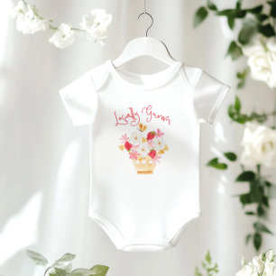 Bauer vertreiben Berry Sweet Baby Dusche Strampler