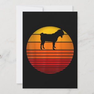 Bauer Vintage Retro Sonnenuntergang Lustiger Bauer Einladung