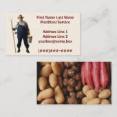 Bauer Visitenkarte (Vorne/Hinten)