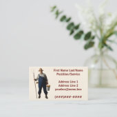 Bauer Visitenkarte (Stehend Vorderseite)