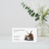 Bauer-Visitenkarte Visitenkarte (Stehend Vorderseite)