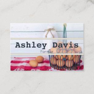 Bauer-Visitenkarten Visitenkarte