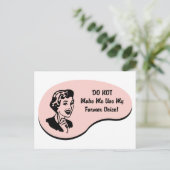 Bauer Voice Postkarte (Stehend Vorderseite)