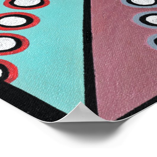 "Bauer" von Ruchell Alexander Poster (Ecke)