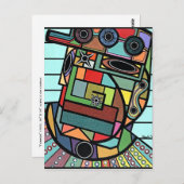 "Bauer" von Ruchell Alexander Postkarte (Vorne/Hinten)