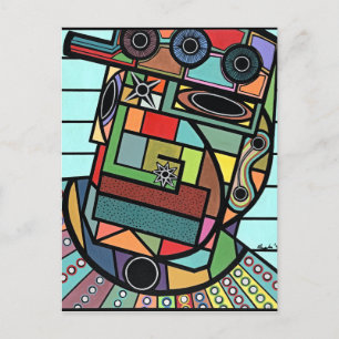 "Bauer" von Ruchell Alexander Postkarte