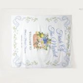 Bauer vor dem Hintergrund des Brautparty Wandteppich (Vorderseite (Horizontal))