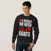 Bauer Zuchtziege Zuchtziege Sweatshirt (Vorne ganz)