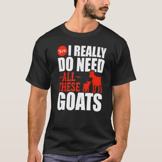 Bauer Zuchtziege Zuchtziege T-Shirt (Vorderseite)