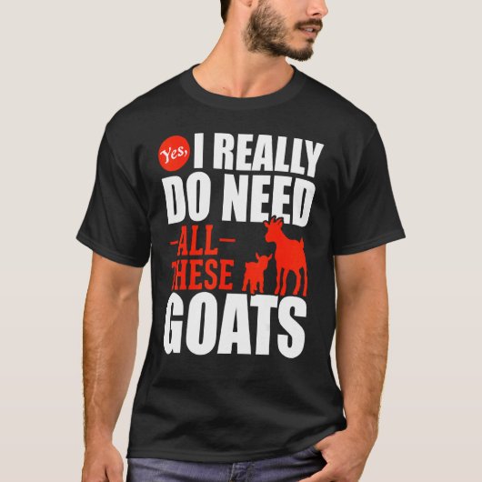 Bauer Zuchtziege Zuchtziege T-Shirt (Vorderseite)